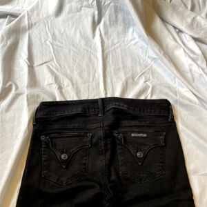 Hudson Ripso Black Skinny Jeans